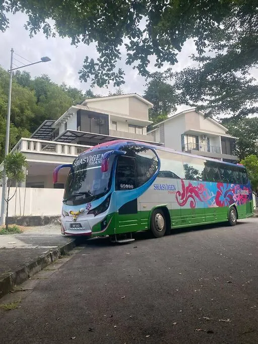 30Pax 5Br Villa Kids Swimming Pool, Ktv, Bbq Near Spice Arena Penang 9800 Sqft Bayan Lepas Malaysia
